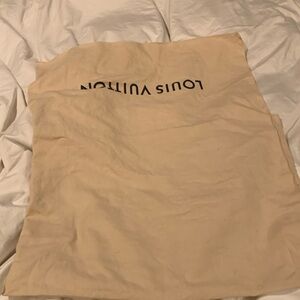 Authentic Louis Vuitton large dust bag, must have for large purses cover.